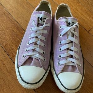Lavender Converse